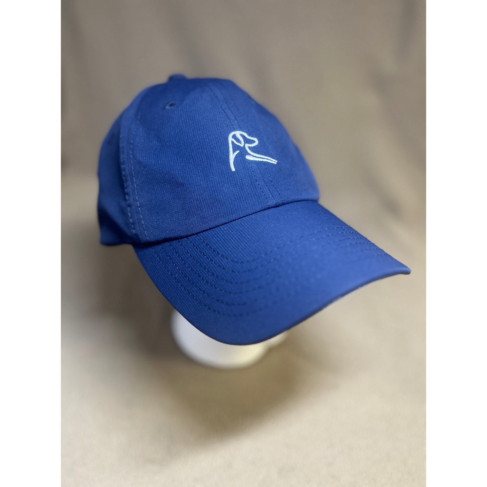 Rhoback Performance Hat Royal Blue Adjustable Strapback Dog Logo